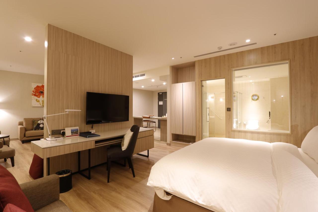 AJ Hotel Hsinchu Zhubei Exterior foto