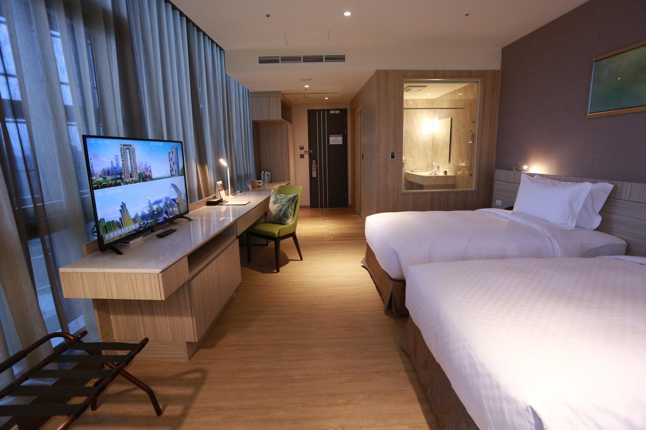 AJ Hotel Hsinchu Zhubei Exterior foto
