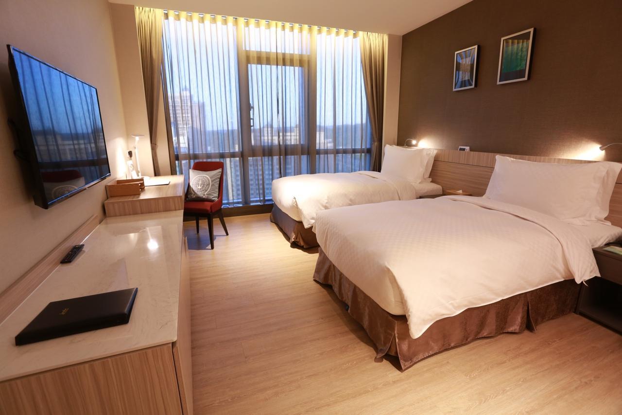 AJ Hotel Hsinchu Zhubei Exterior foto
