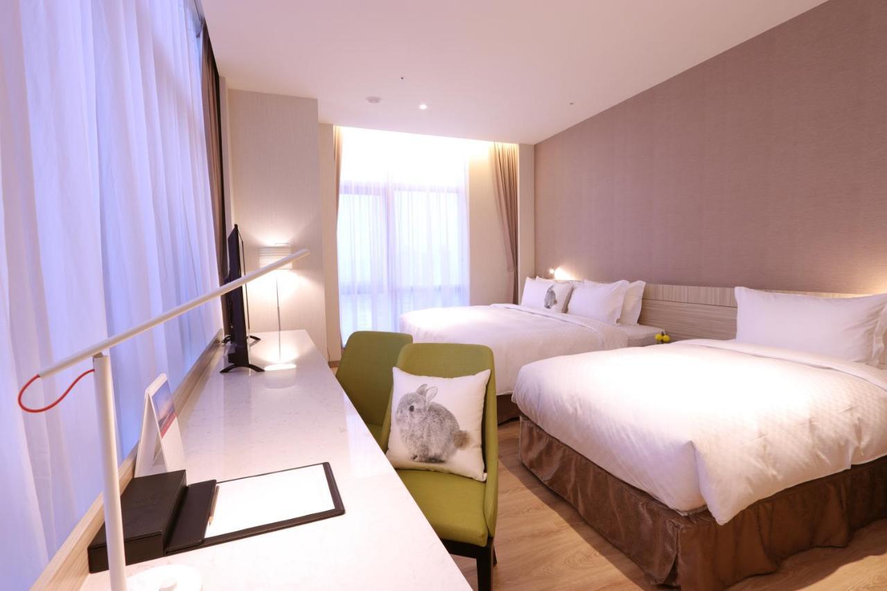 AJ Hotel Hsinchu Zhubei Exterior foto