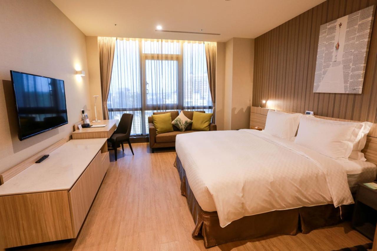 AJ Hotel Hsinchu Zhubei Exterior foto