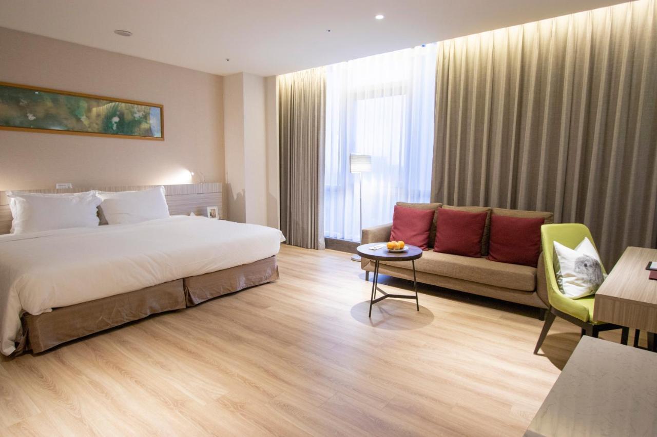 AJ Hotel Hsinchu Zhubei Exterior foto